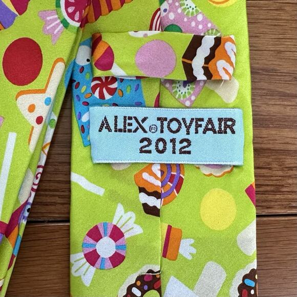 Alex Toys Silk Necktie Tie Toy Fair 2012 Candy Dessert Colorful Whimsical - Picture 4 of 4
